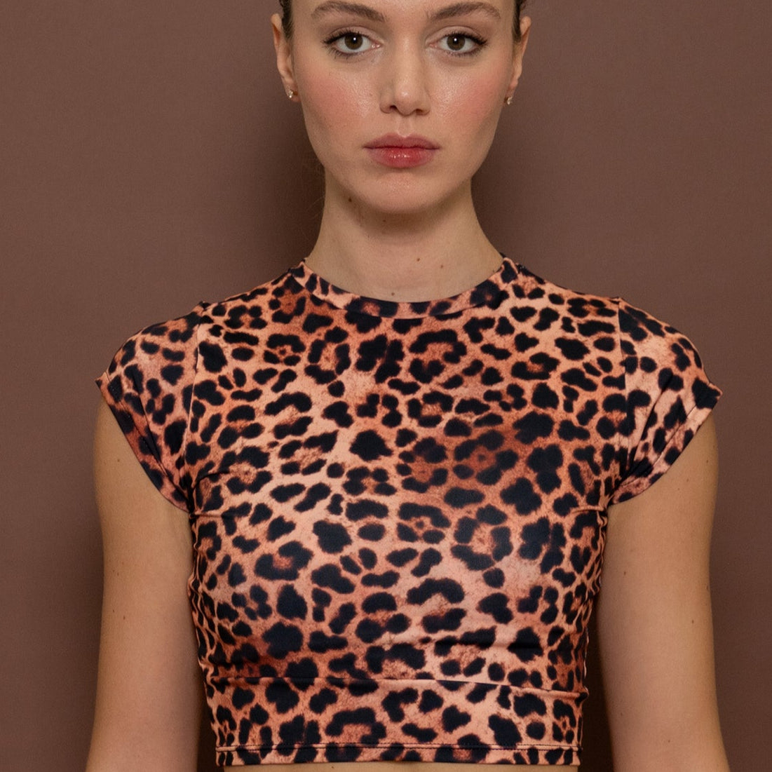 Cropped Top Leopard Soul