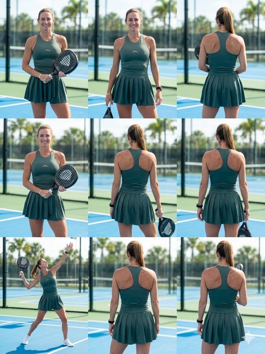 Glam Skirt - Military Green