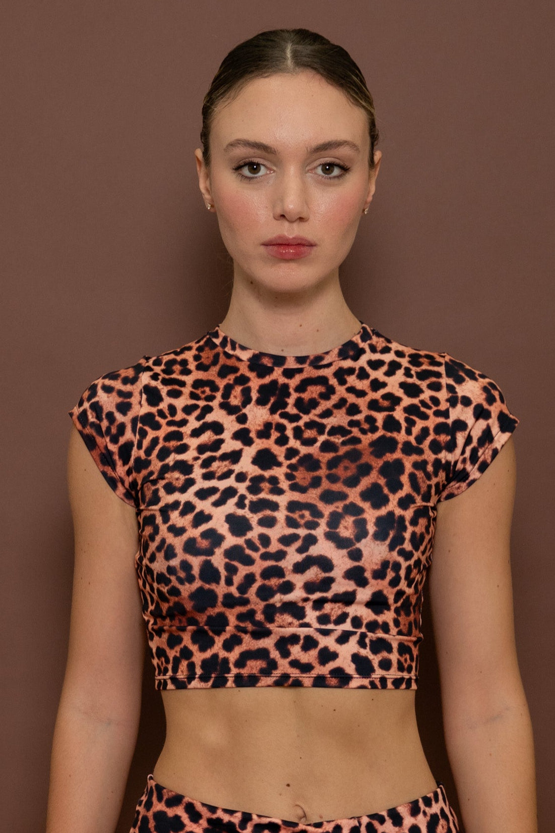 Cropped Top Leopard Soul