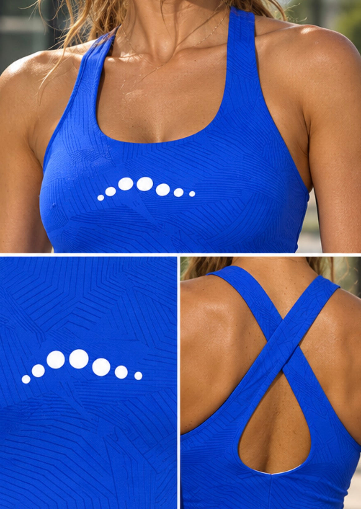 The Ace Dress- Electric Blue