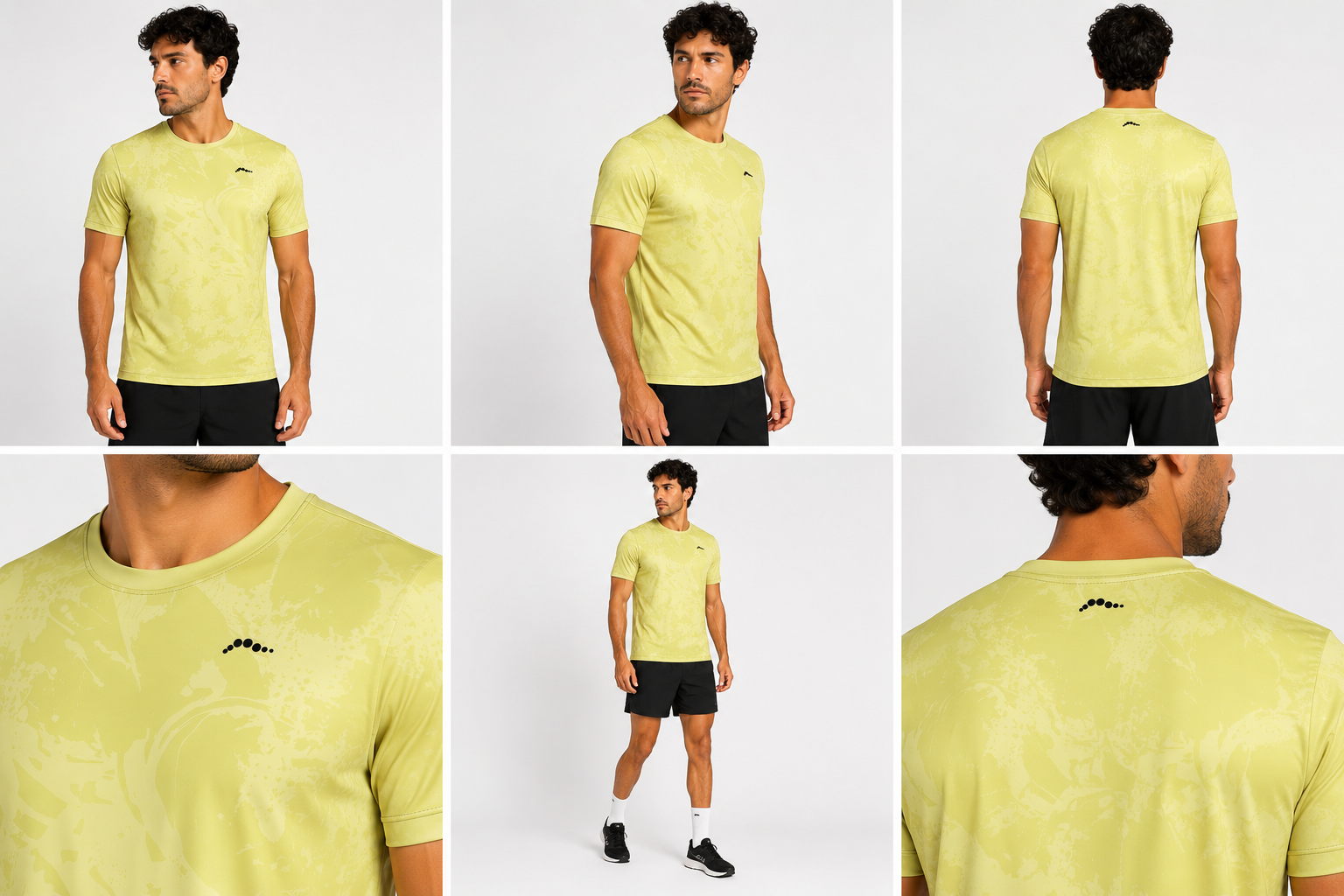 Smash Yellow Men T-Shirt