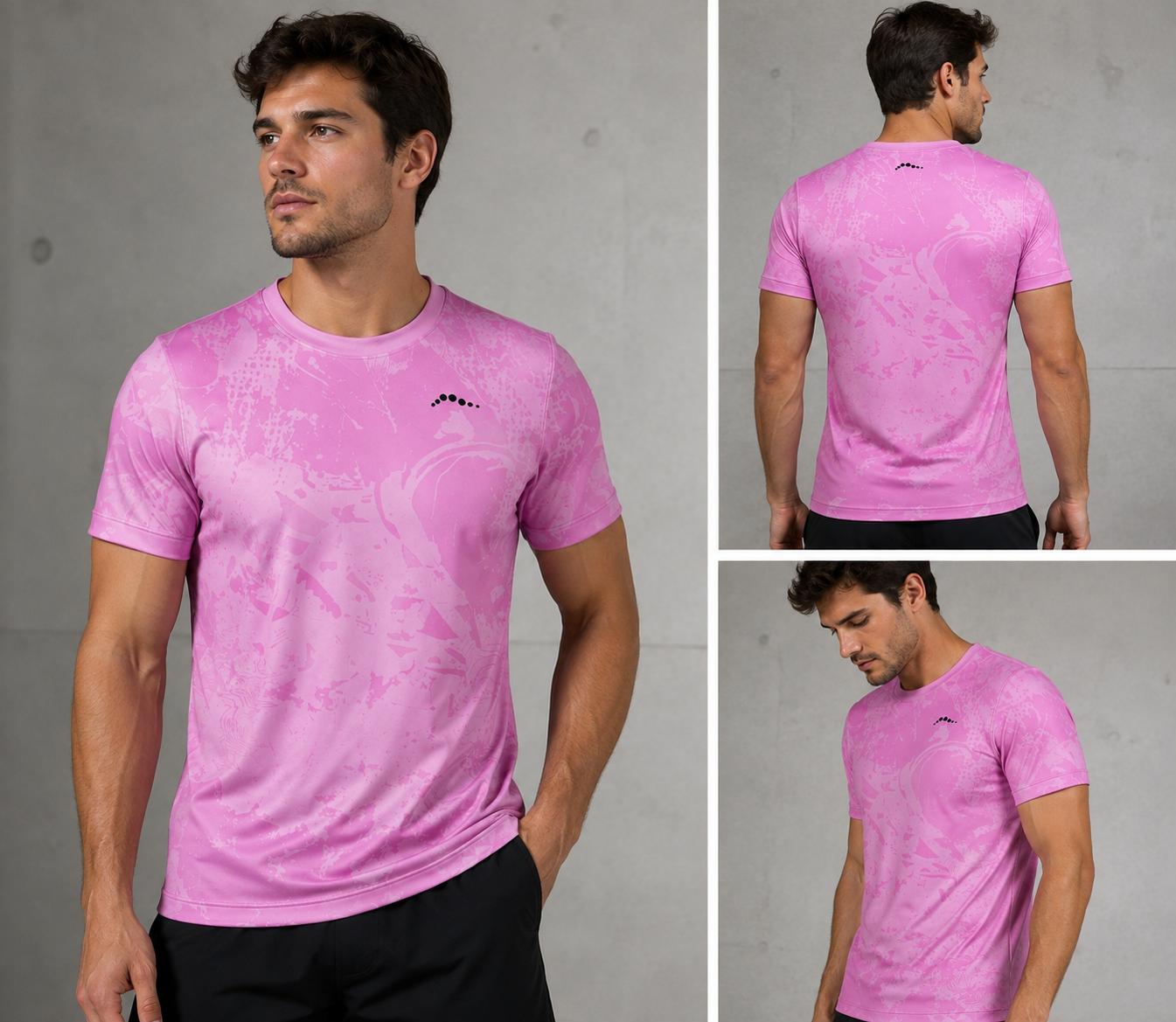 Pink Men T-shirt